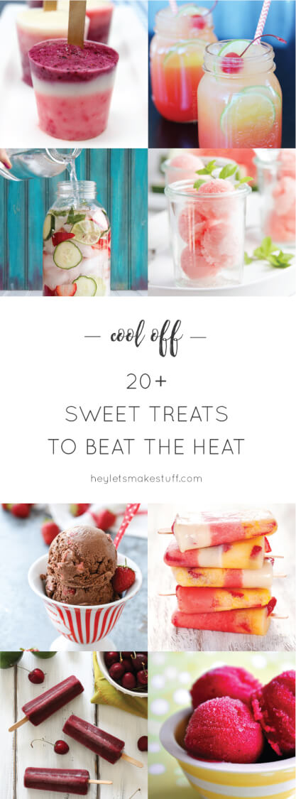 20 Sweet Treats To Beat The Heat Hey Lets Make Stuff 6148