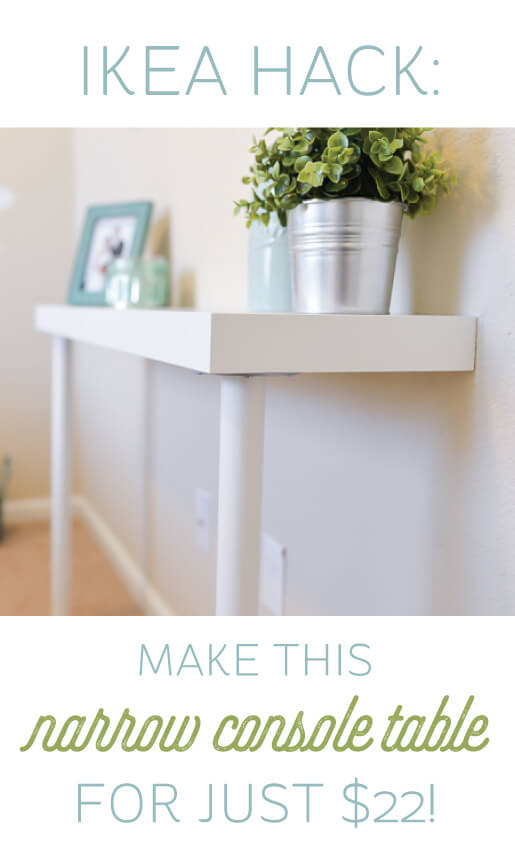 IKEAConsoleTableHackUpdated.jpg 515×860 pixels Narrow console