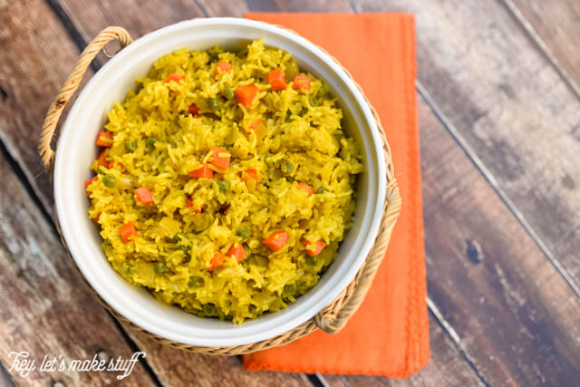 Sabzi Pilau - Indian Spiced Rice - Hey, Let's Make Stuff
