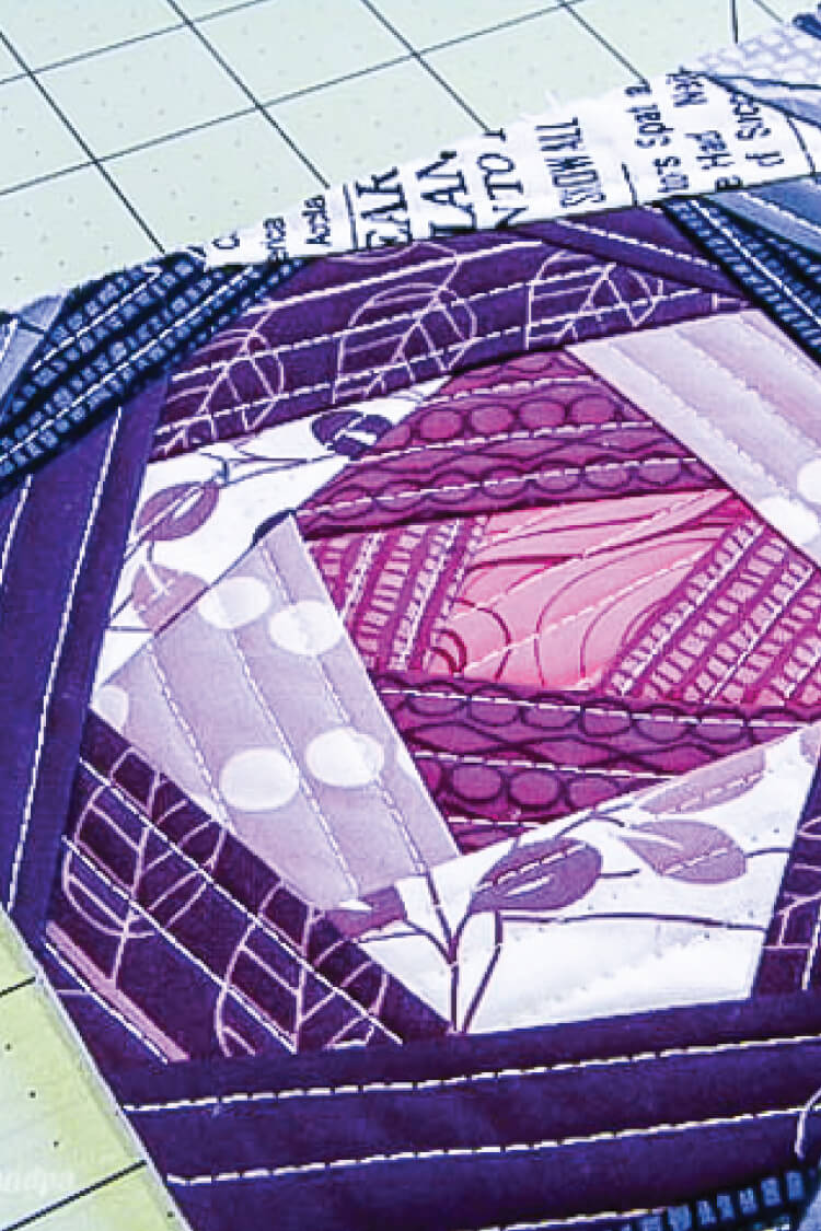 Bloomin' Quilt-As-You-Go Panel Tutorial
