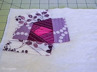 Bloomin' Quilt-As-You-Go Panel Tutorial by Let's Eat Grandpa