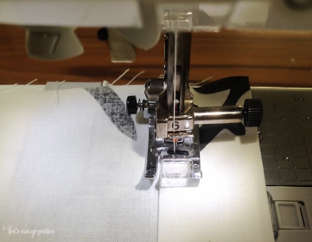 Sewing easy sew curtains on sewing machine