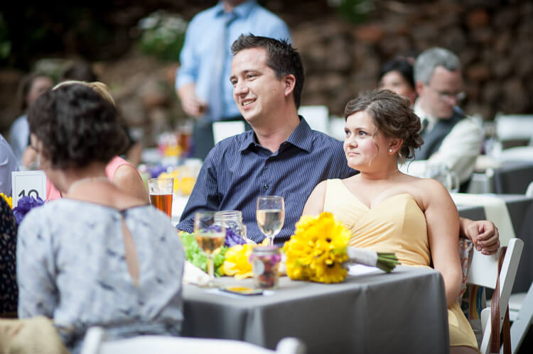 A group of people sitting at a table 