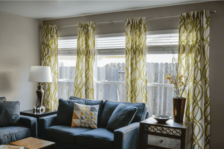 How To Hang Curtains On Extra Wide Window at William Janney blog