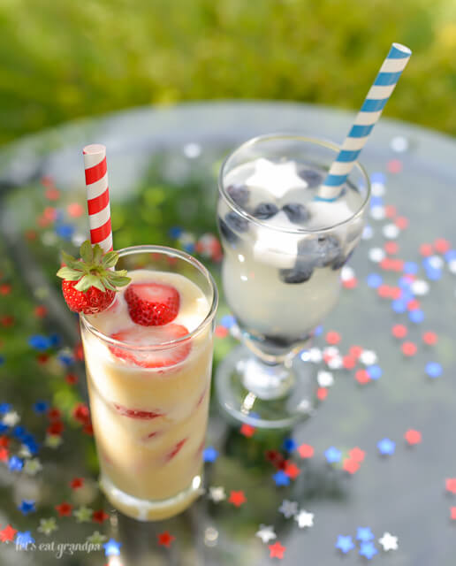 Cool off and celebrate the Fourth of July with these fun and festive stars and stripes drinks!
