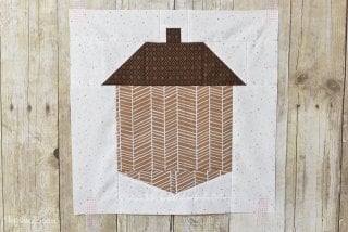 Easy Acorn Quilt Block from @letseatgrandpa