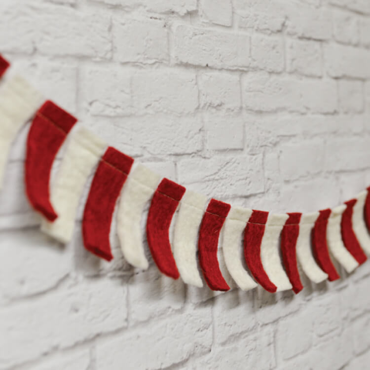 Make a Colorful Paper Garland in Minutes - DIY Candy