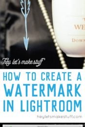 Here's how to create a watermark in Adobe Lightroom. Set it up once and it will watermark any photo you export!
