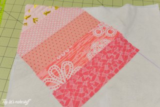 Using the quilt-as-you-go technique, you can make this Seaside Boardwalk quilt block! Check out this blog for other quilting tutorials, too.