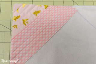 Using the quilt-as-you-go technique, you can make this Seaside Boardwalk quilt block! Check out this blog for other quilting tutorials, too.