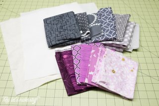 Scattered Geese Tutorial: Using the quilt-as-you-go (QAYG) method, it's easy to make this modified log cabin block.