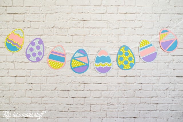 Easter Egg Print & Cut File