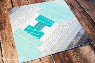 Using the quilt-as-you-go technique, you can make this Step It Up quilt block! Check out this blog for other quilting tutorials, too.