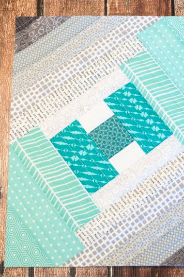 Using the quilt-as-you-go technique, you can make this Step It Up quilt block! Foundation piecing is a fun quilting technique.