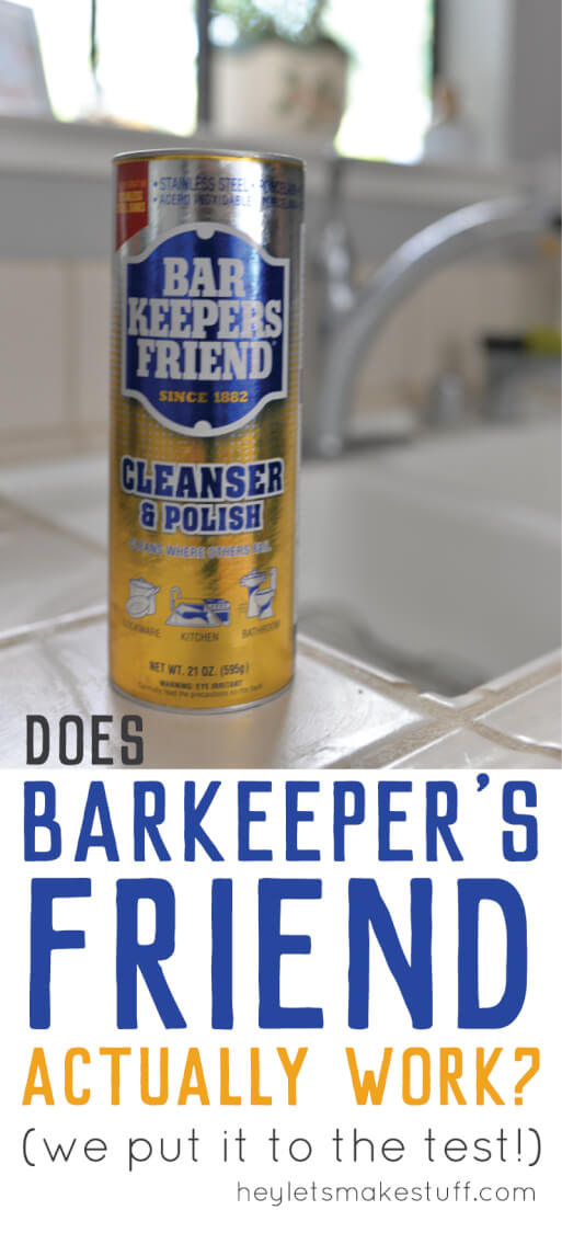 Does Barkeeper's Friend Really Work on Porcelain? - Hey, Let's Make Stuff