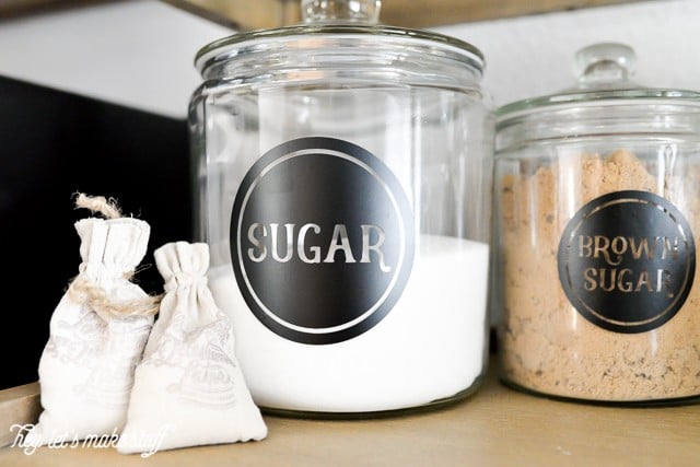 sugar pantry label