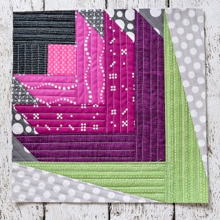 Quilt-As-You-Go is way more versatile than you might think! Here's how to make a Scottish Thistle block. Check out this series to see other ways you can use the QAYG method.