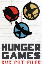 These free Hunger Games logos are perfect for throwing a Hunger Games party or book club! Cut them out on your Cricut or other electronic cutting machine.