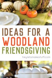 Take friendsgiving outside this year and entertain below the trees. Here are some gathering ideas so you can throw the perfect fall party!