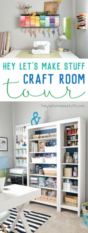 2016 Craft Room Tour: How to Craft in a Small Room - Hey, Let's Make Stuff