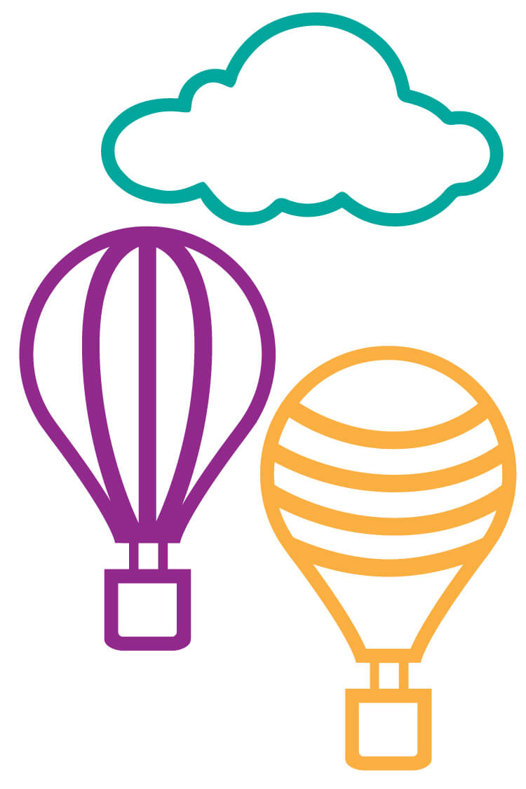 Download Hot Air Balloon Cut Files Hey Let S Make Stuff