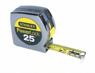 A measuring tape