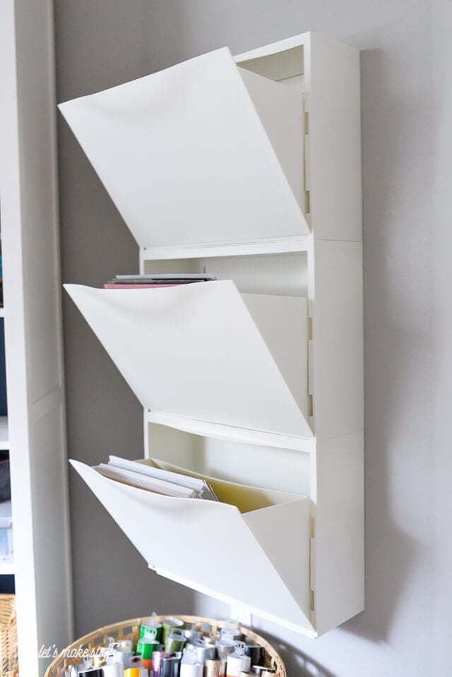 Paper Storage - Craft Organization 