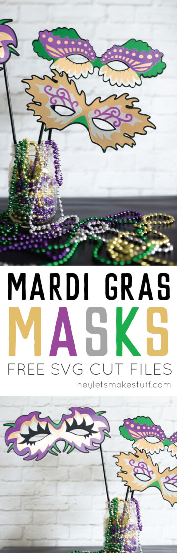 Download Mardi Gras Masks For Costumes And Photo Booth Props Hey Let S Make Stuff SVG, PNG, EPS, DXF File