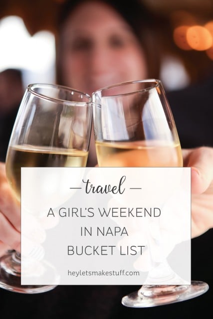Here is everything you need to do if you're headed out for a girls' weekend in Napa Valley! Visit Napa | Hosted | Travel | Wine | Food