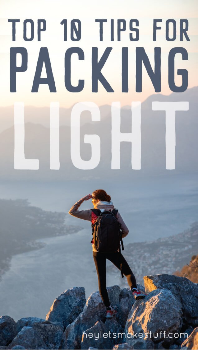 backpacking light tips