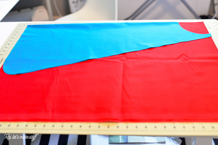 fabric for Wonder Woman cape