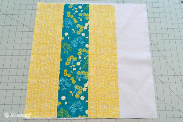Learn Quilt-As-You-Go: Easy Big Stripes Panel - Hey, Let's Make Stuff