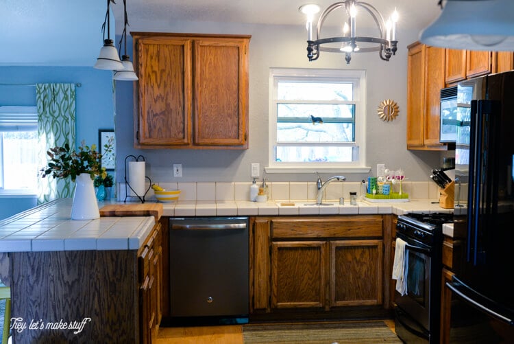 2016 Kitchen Renovation "Before" photos.