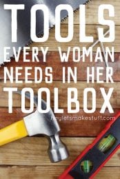 Here are my top ten tools every woman should have in her toolbox, plus a few more that I particularly love and use all the time!