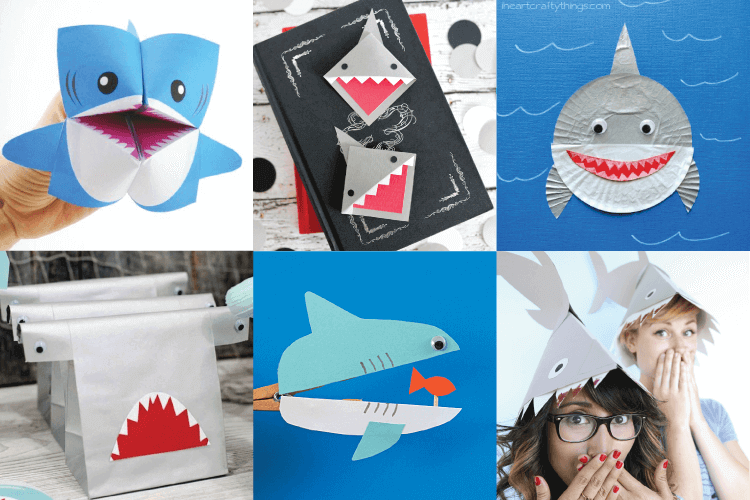 Shark Week: Shark Crafts - Hey, Let's Make Stuff