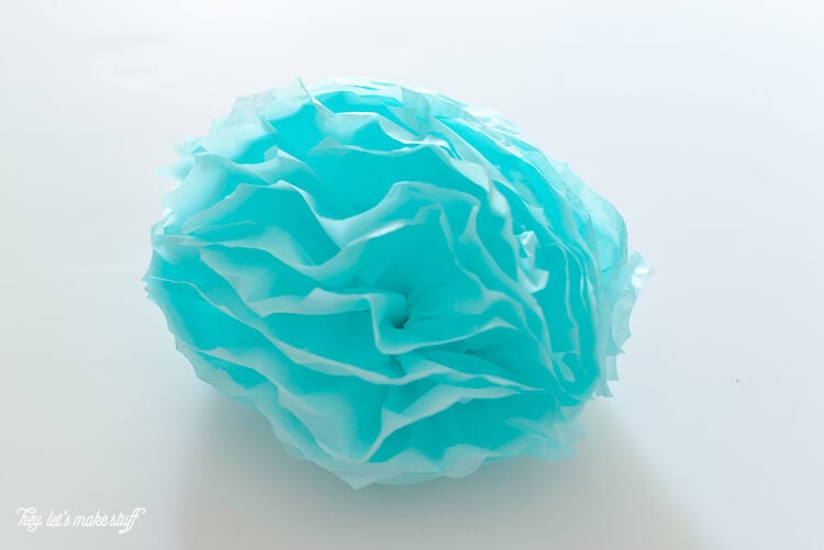 tissue paper jellyfish 