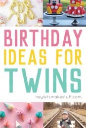 Throwing a birthday party for twins is double the fun! Here are a bunch of twin birthday party themes that are perfect for a pair.