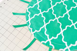 Make this adorable little pineapple purse for your kid who wants to carry around their little treasures! Sewn from a flat circle, cinched together with twine.