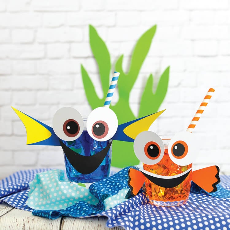Dory & Nemo themed party cups