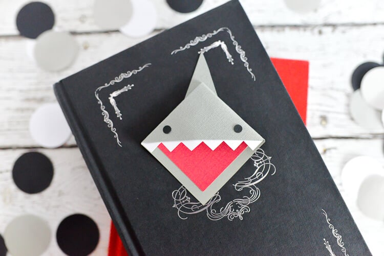DIY Shark Bookmarks