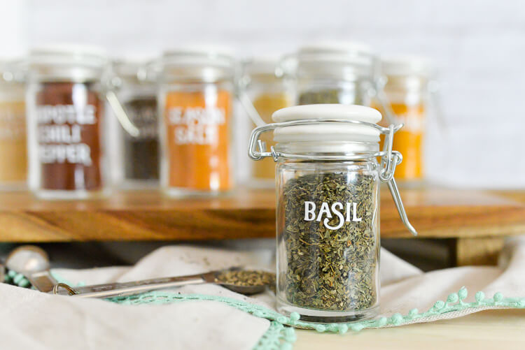 Spice Jar Labels - SVG Cut Files - Hey, Let's Make Stuff