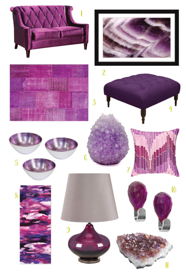 Amethyst Color Inspiration - Hey, Let's Make Stuff