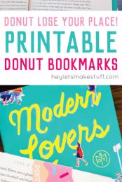 Let these fun printable donut bookmarks help you remember where you left off in your delicious novel! A free (and yummy!) download.