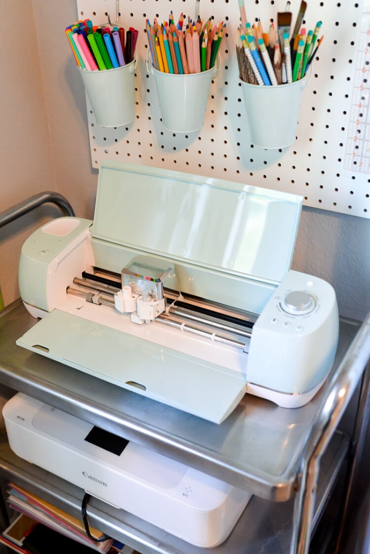 Cricut Explore Air 2 in craft room