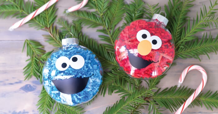 sesame street christmas decorations