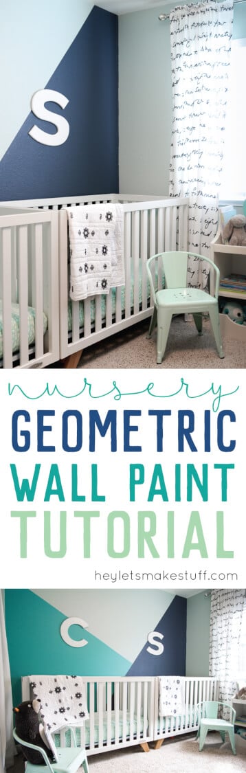 Geometric hot sale nursery wall