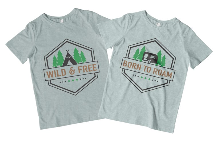 Download Camping Shirt Decals - Hey, Let's Make Stuff