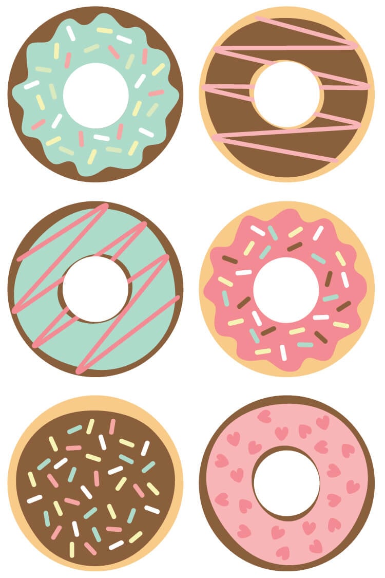 Download Donut Cut Files + Clip Art - Freebie Friday - Hey, Let's ...