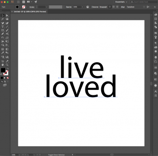 How to Create Text In Illustrator - Learn the basics for creating a simple SVG cut file in Illustrator that can then be cut using a Cricut Explore or Silhouette Cameo.