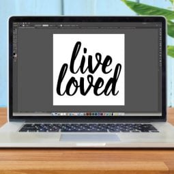 Learn the basics for creating a simple SVG cut file in Illustrator that can then be cut using a Cricut Explore or Silhouette Cameo.